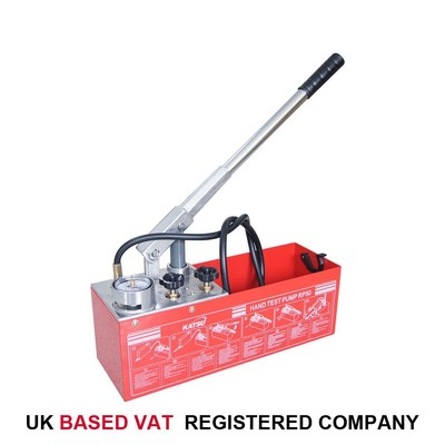 KATSU Katsu 318926 7 Litres Eau Ligne Système De Chauffage Fuite Test Pression Pompe 