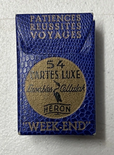 JEU CARTES LUXE héron EUR 14,00 - FR