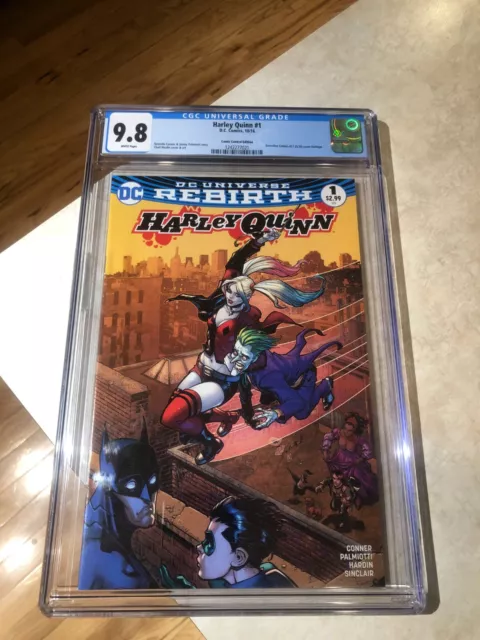 Harley Quinn #1 Rebirth - CGC 9.8 Graded - Detective Comics #27 Homage