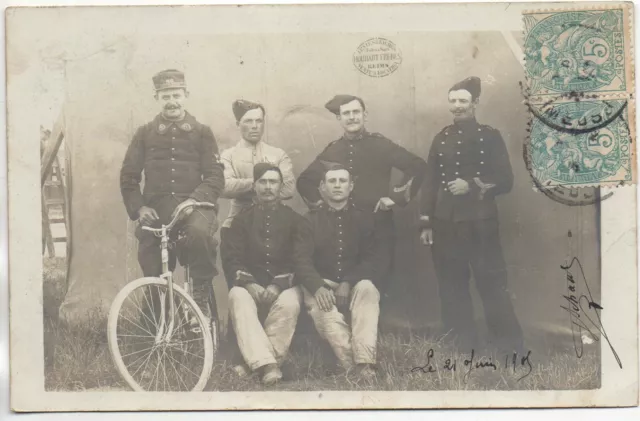 CHALONS SUR MARNE - Marne - CPA 51 - Vie MILITAIRE - le camp - CARTE PHOTO