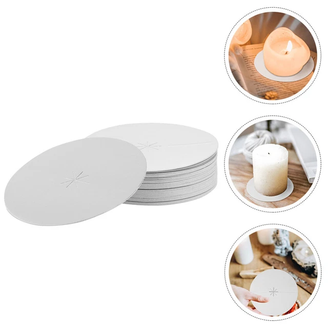 5 Plateaux Céramique Ronds De Remplacement - Pour Chauffe-cire Ou Brûleur à Huiles Essentielles