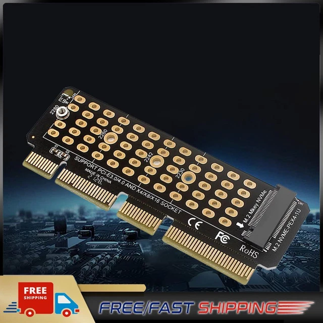 CERRXIAN M.2 NVME SSD PCIe Adapter, NVME SSD a PCI-e 3.0 x4 Host Controller Scheda di espansione