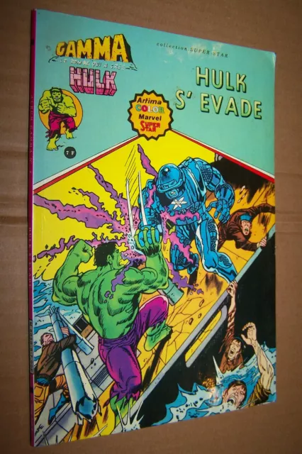 Hulk s'évade Arédit Color 1980 très bel état Trimpe