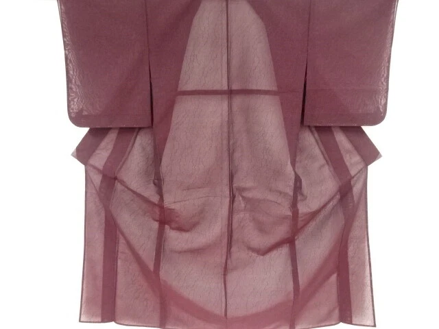 37322# Japanese Kimono / Kimono For Summer / Woven Abstract Pattern