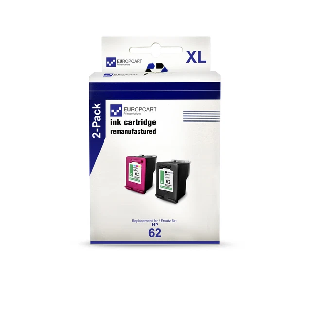 CARTUCCE XXL PER HP 62XL OfficeJet 200 250 Mobile 5740 5742 5744 5643 8040 8045 EUR 24,66 - IT - Foto 3