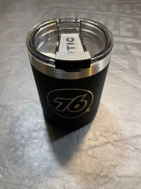 RTIC MATTE BLACK COFFEE CUP 12oz STAINLESS STEEL VACUM SEALED TRAVEL MUG ARTIC!