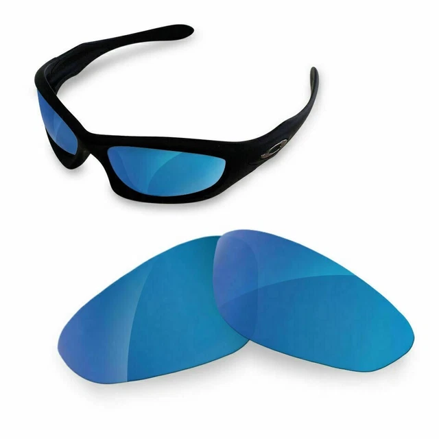 newpolar Polarized Replacement Lenses for oakley monster dog blue mirror