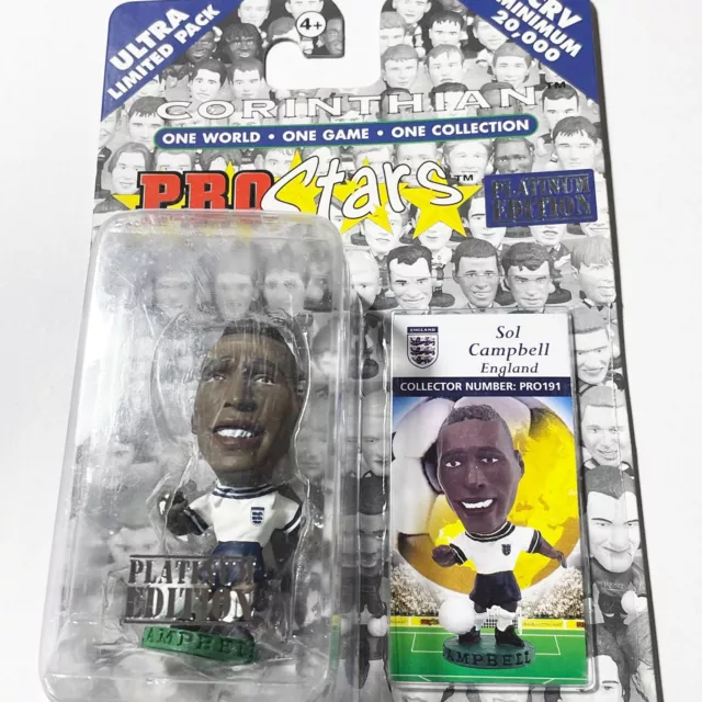 CAMPBELL England Home Corinthian ProStars 12 Pack Platinum Blister Pack PRO191