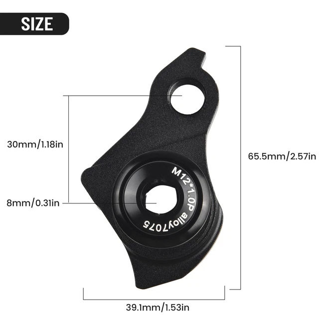High Quality Aluminum Alloy Rear Derailleur Hanger for UDH Bike Dropout Bracket