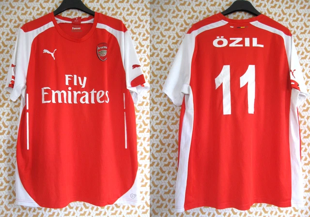 Maillot Arsenal vintage floqué aubameyang (2017/18) – Vintage Football Area