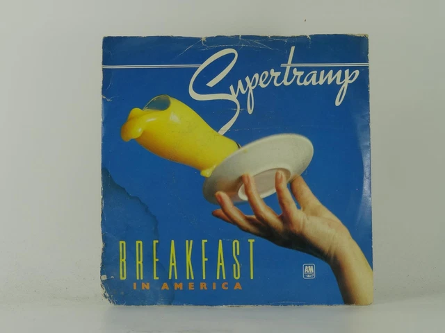 SUPERTRAMP BREAKFAST IN AMERICA (34) 2 Track 7" Single Picture Sleeve A&M RECORD