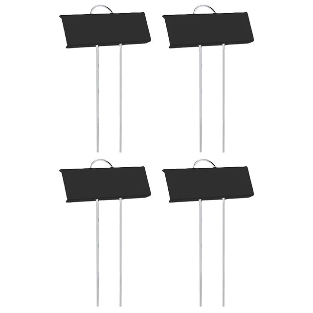 10 Étiquettes De Plantes En Acier Inoxydable 304 + Marqueur – Piquets Marqueurs Jardin Extérieur – Résistants Intempéries Pour Légumes, Herbes, Fleurs