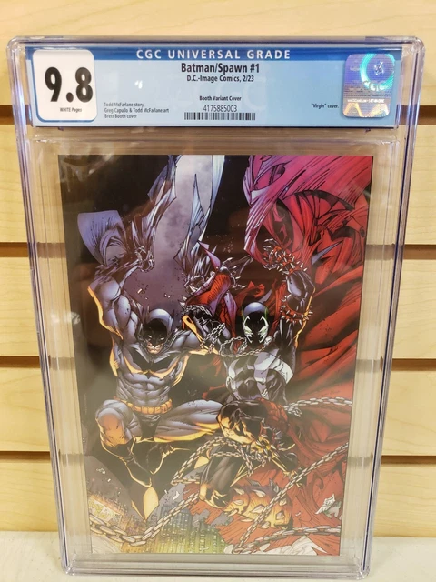 Batman Spawn #1 2023 DC/Image 1:50 Brett Booth Variant Cover CGC 9.8
