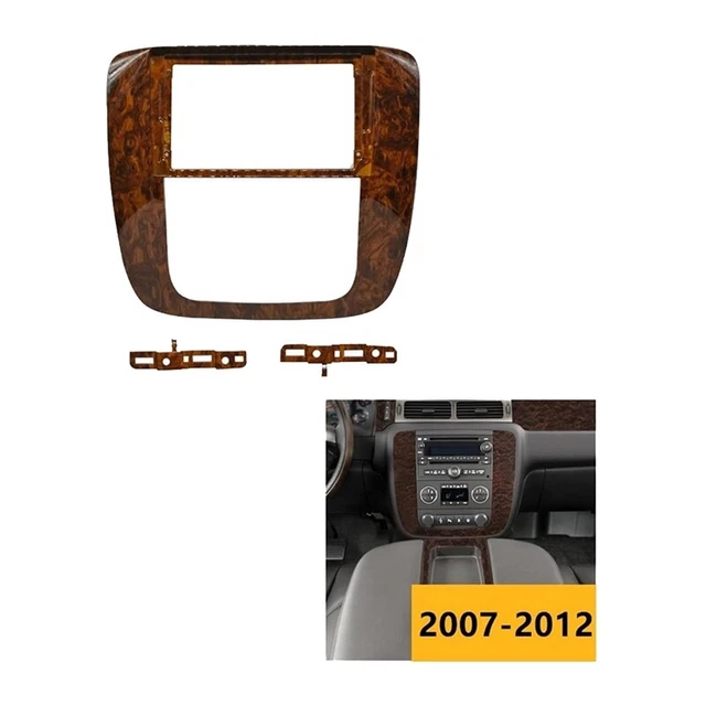 Pannello Autoradio 9 Pollici Per BMW Serie 3 (2010-2013) - Cornice Cruscotto ABS Nero - Sostituzione