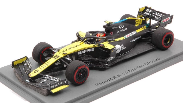 La Renault RS 20 du British Grand Prix 2020 disponible chez Solido au 1/18 - Mininches