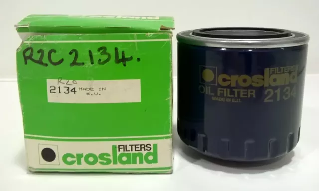 Crosland 2134 Oil Filter Audi Seat Skoda Vw Diesels As Listed