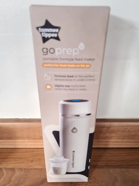 Tommee Tippee GoPrep Portable Formula Feed Maker In Under 2 Minutes - Brand New