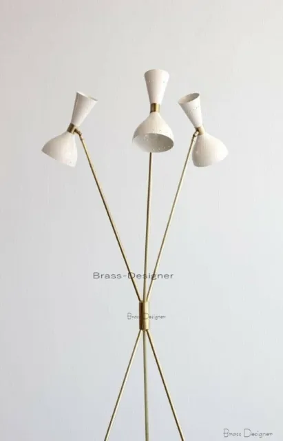 1950 Mid Century Lampadaire Diabolo Lampe Stilnovo Style Moderne Studio...