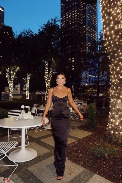 stefania black corset maxi dress Clothing : Maxi Dresses : 'Stefania' Black Corset Maxi Dress