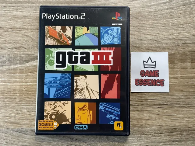 Grand Theft Auto III PS2 Complet PAL FR Sony PlayStation 2 GTA 3
