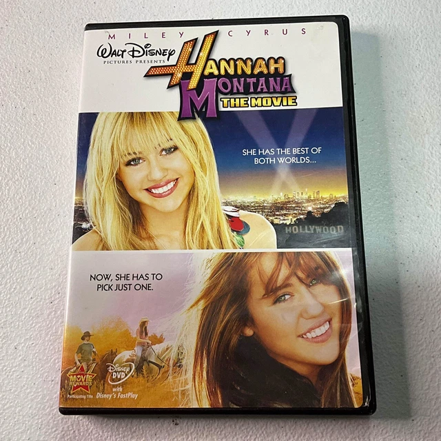 WALT DISNEY, HANNAH Montana, The Movie DVD, MULTIPLES SHIP/FREE! £1.86 ...