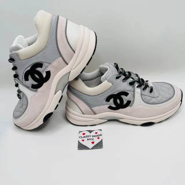 CHANEL White Athletic Shoes for Women