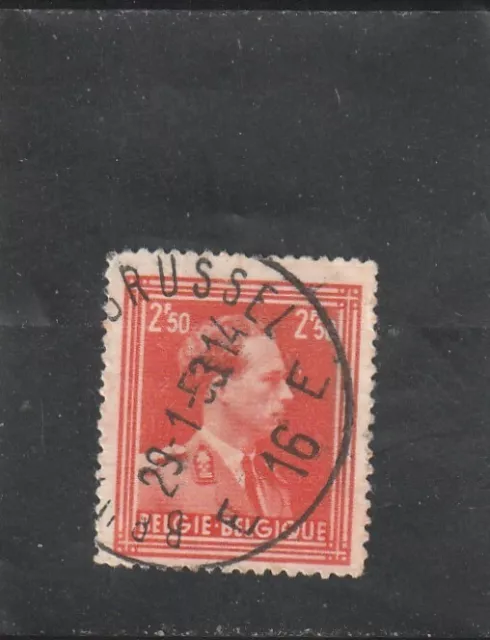 L6122 BELGIQUE N° Y&T 1006 de 1956-57 " Léopold III "  Oblitéré