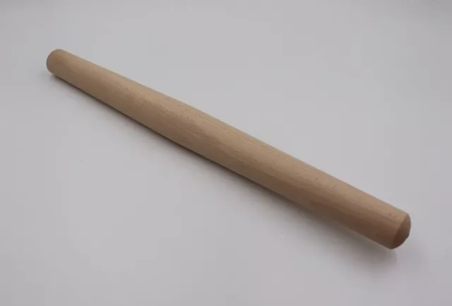 Rodillo/Rodillo En Cónico Forma Madera de Haya, Longitud 50CM, Diámetro