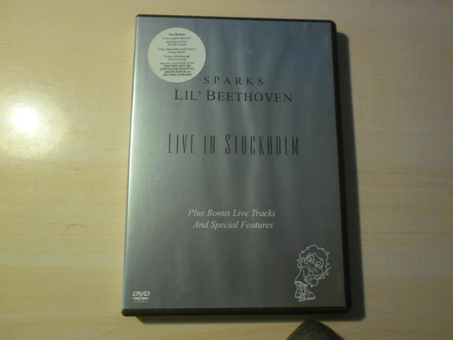 SPARKS - Lil' Beethoven Live in Stockholm DVD 2004 PAL EX