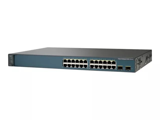 Cisco WS-C3560V2-24TS-E Switch - 24 Anschlüsse - L3 - managed inkl VAT