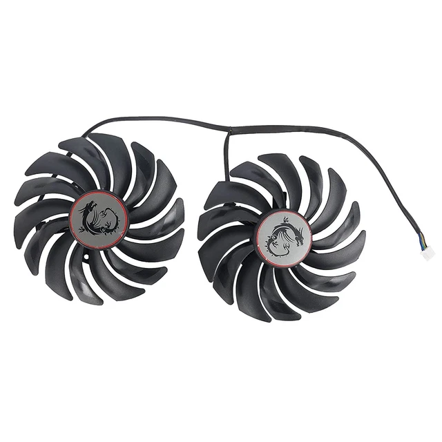 95MM Video Card Fans Replacement for MSI GTX 1070,1080 Ti Gaming X, RX 570 580 5