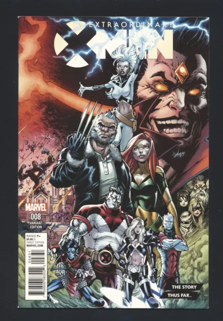 Extraordinary X-Men #8/A NM 2016 Marvel Todd Nauck Variant Comic Book