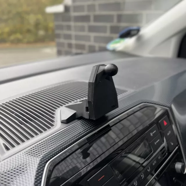 VW Handyhalterung 60-74mm Smartphone Aufnahme Konsole Adapter