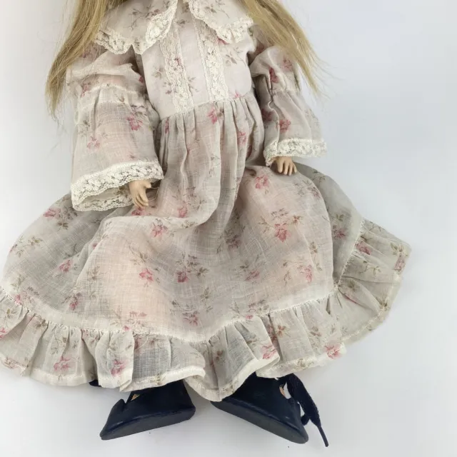 German Armand Marseille 390 Bisque Head 1 1/2  Doll With Composition Body 3