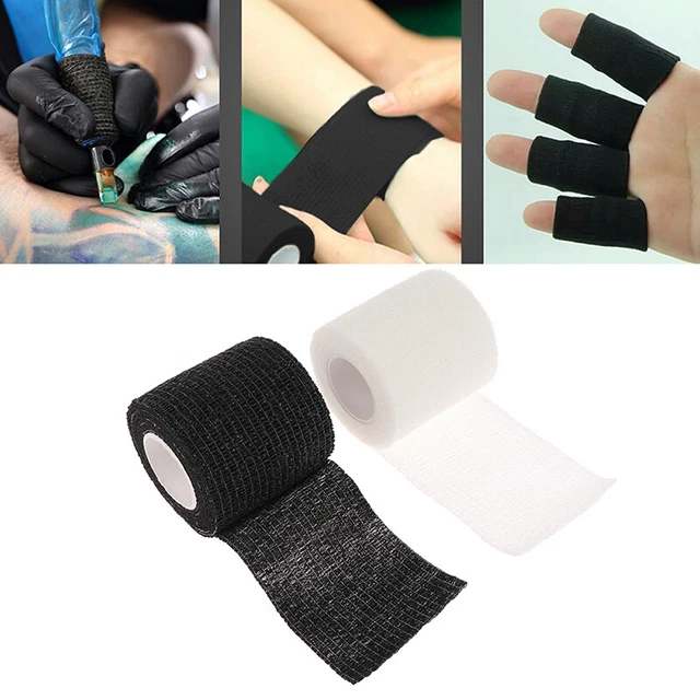 Tattoo Grip Tape – 12 Rollen, Selbstklebend, Elastisch, 2.5 Cm X 4.5 M, Für Tätowiermaschinen & Sport