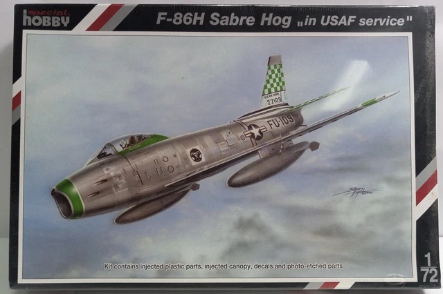 Special Hobby #72120 F-86H Sabre Hog In Usaf Service 1/72 Scale. (New) Hm/Rb Special Hobby #72120 F-86H Sabre Hog In Usaf Service 1/72 Scale. (New) Hm/Rb