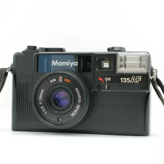 Mamiya 135 AF f/2.8 38mm Lens Point & Shoot 35mm Film Camera - GOOD