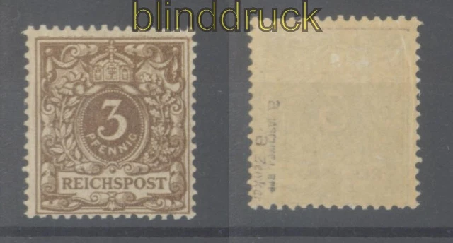 dt. Reich Mi #  45 a ungebraucht geprüft Jäschke-L. BPP (46743)