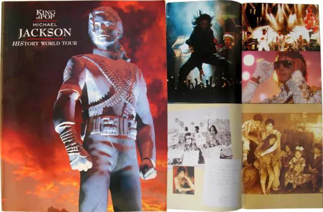Michael Jackson Programme HISTORY TOUR Program GIANT JAPAN 1996