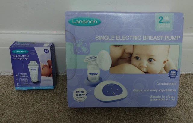 Lansinoh single electric breast pump