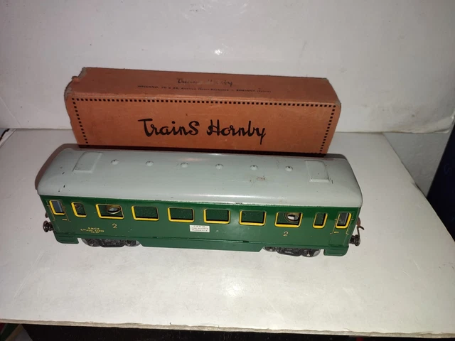 JOUEF B9 SNCF Echelle HO Epoque IV Voiture de Voyageurs - Verte (5121) EUR 12,00 - PicClick FR