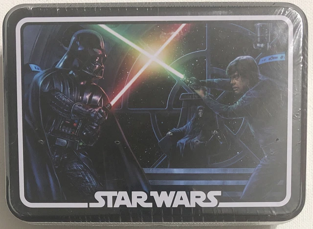 New Star Wars Special Edition Playing Cards w/2 Unique Decks & Tin (Darth Vader)