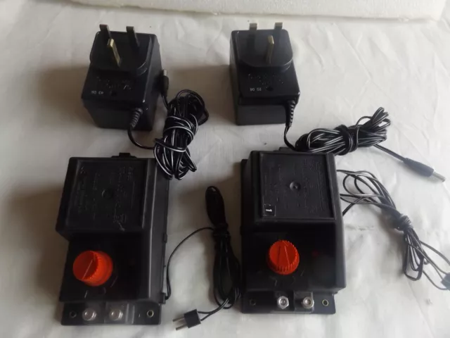 2x hornby R965 controllers with power packs oo gauge