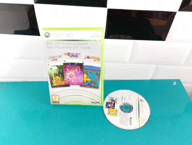 Pack De Jeux Xbox Live Arcade – Microsoft Xbox 360 – Version PAL – Neuf
