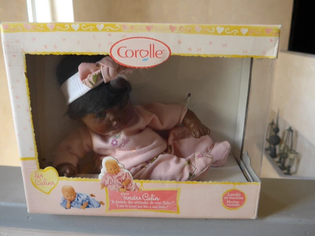 Poupée Corolle Les Calins : Calin Zoé - Collection 2000 - Poupée Corolle noire