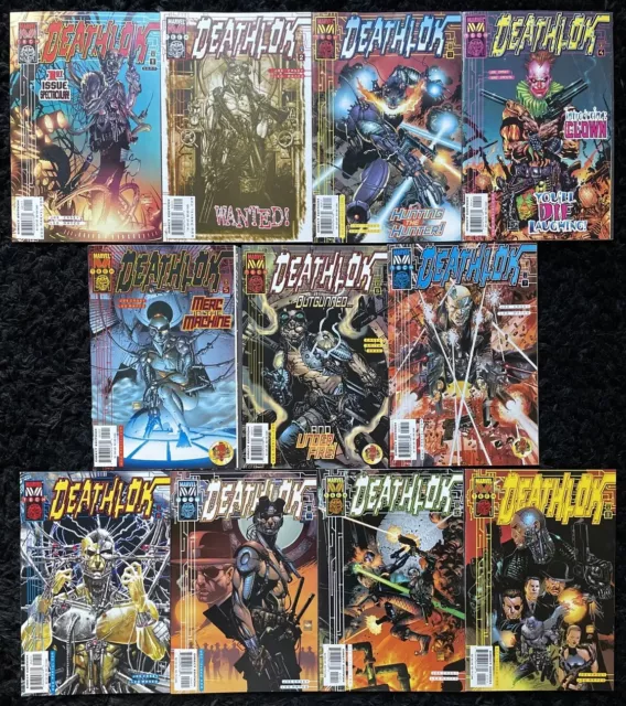 Deathlok Vol. 3 #1-11 COMPLETE SERIES SET - 1999 Marvel-Tech Comics - Joe Casey