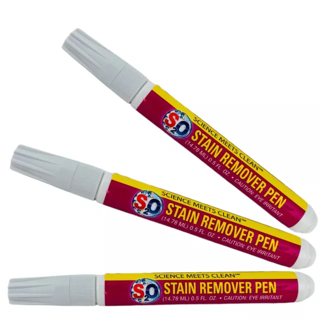 Tide To Go Mini Instant Stain Remover Pen 2-pack Food Coffee Work Travel  3.5 mL