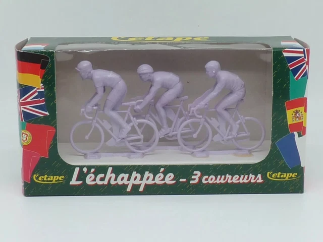 Figurine Vintage Cycliste Tour De France En Aluminium - N°9 - Fabrication Française