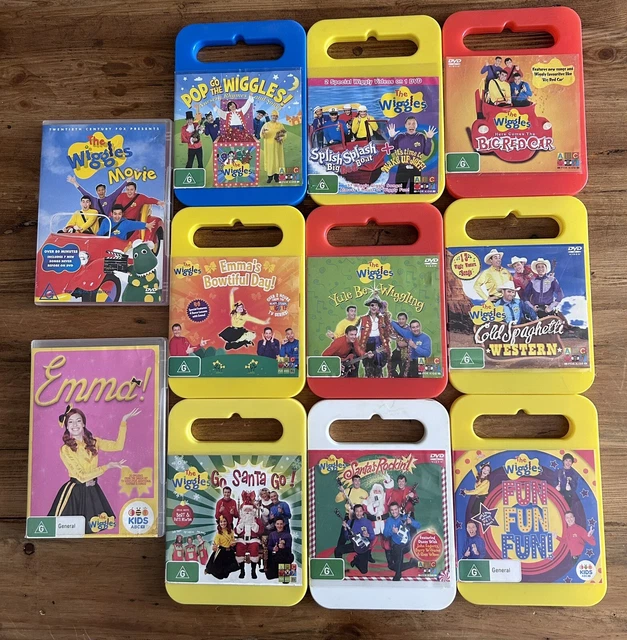 15 X THE Wiggles DVD Bundle region 4 mostly original cast $74.99 ...