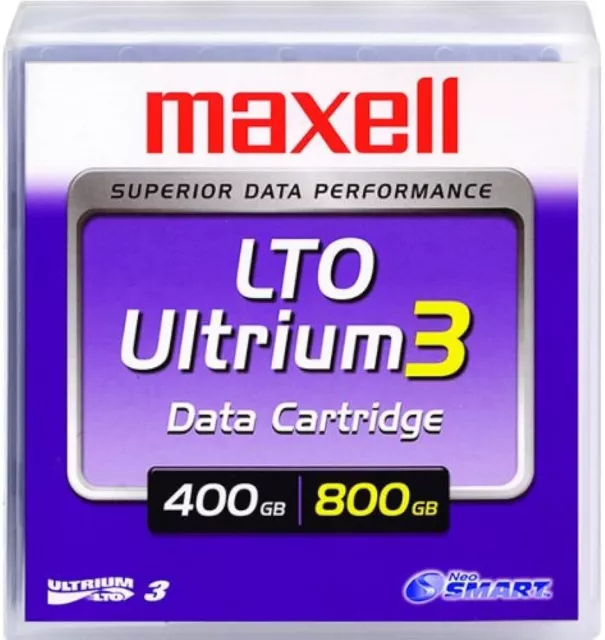 Lot Of 20 - Maxell LTO-3/Ultrium-3 Data Tape/Cartridge 400/800GB BRAND NEW
